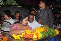 Celebrities Pay Homage to Telangana Sakuntala